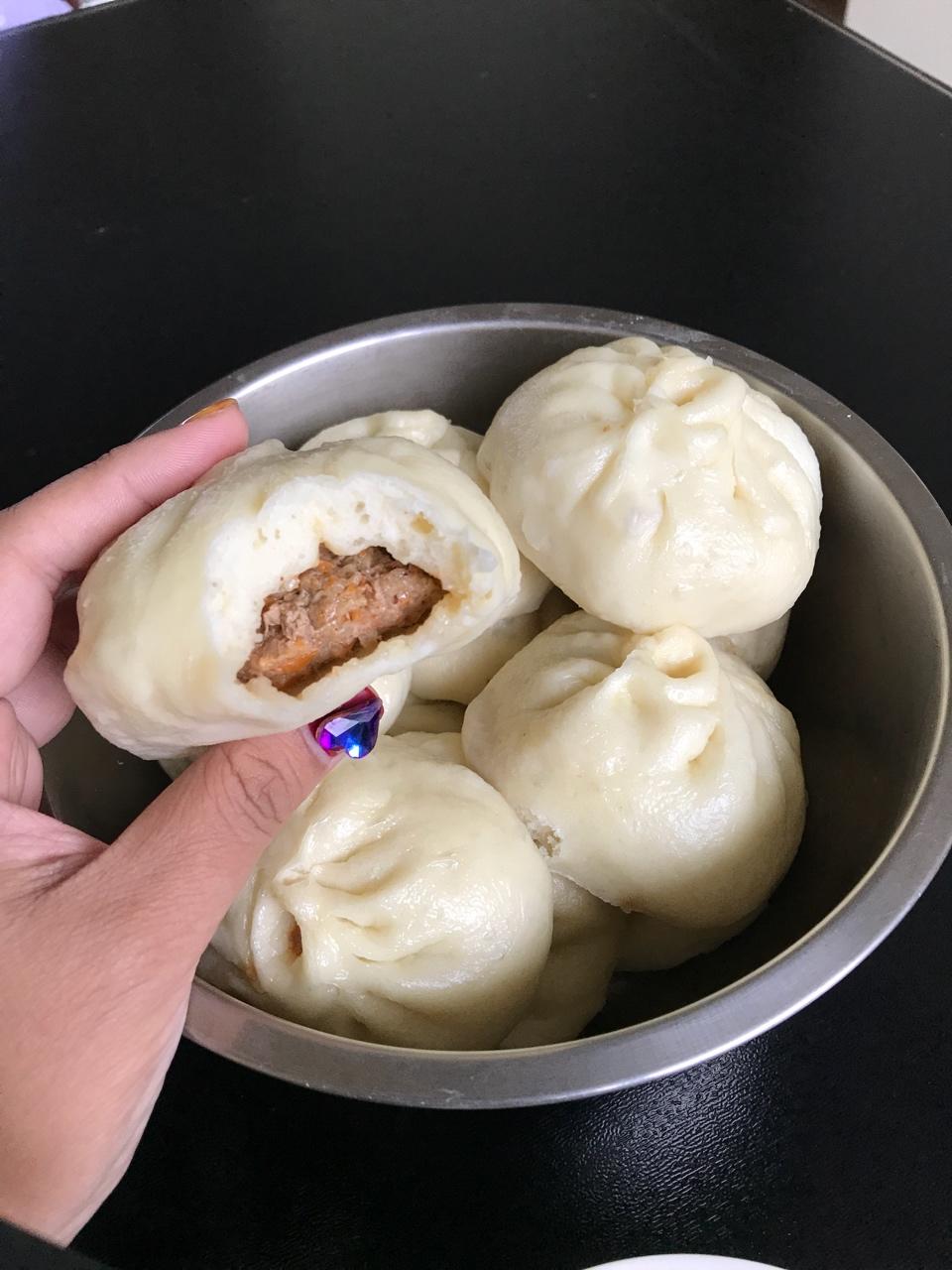 胡萝卜牛肉包子