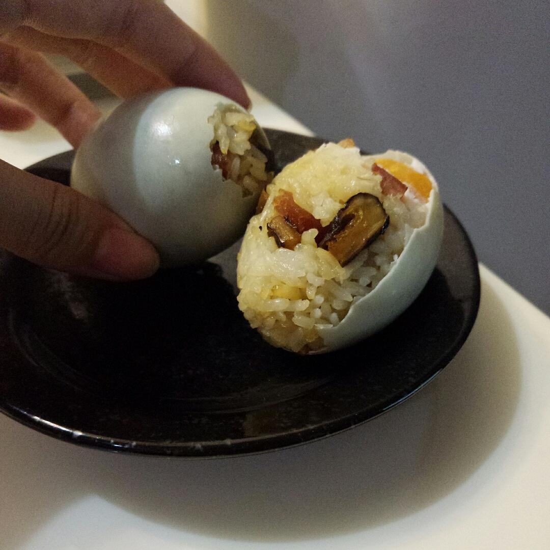 冬菇腊味饭【米饭做出糯米饭感】