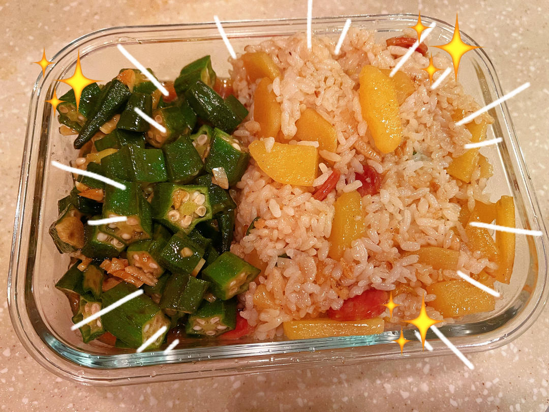 香肠土豆焖饭【一人也要吃好版】