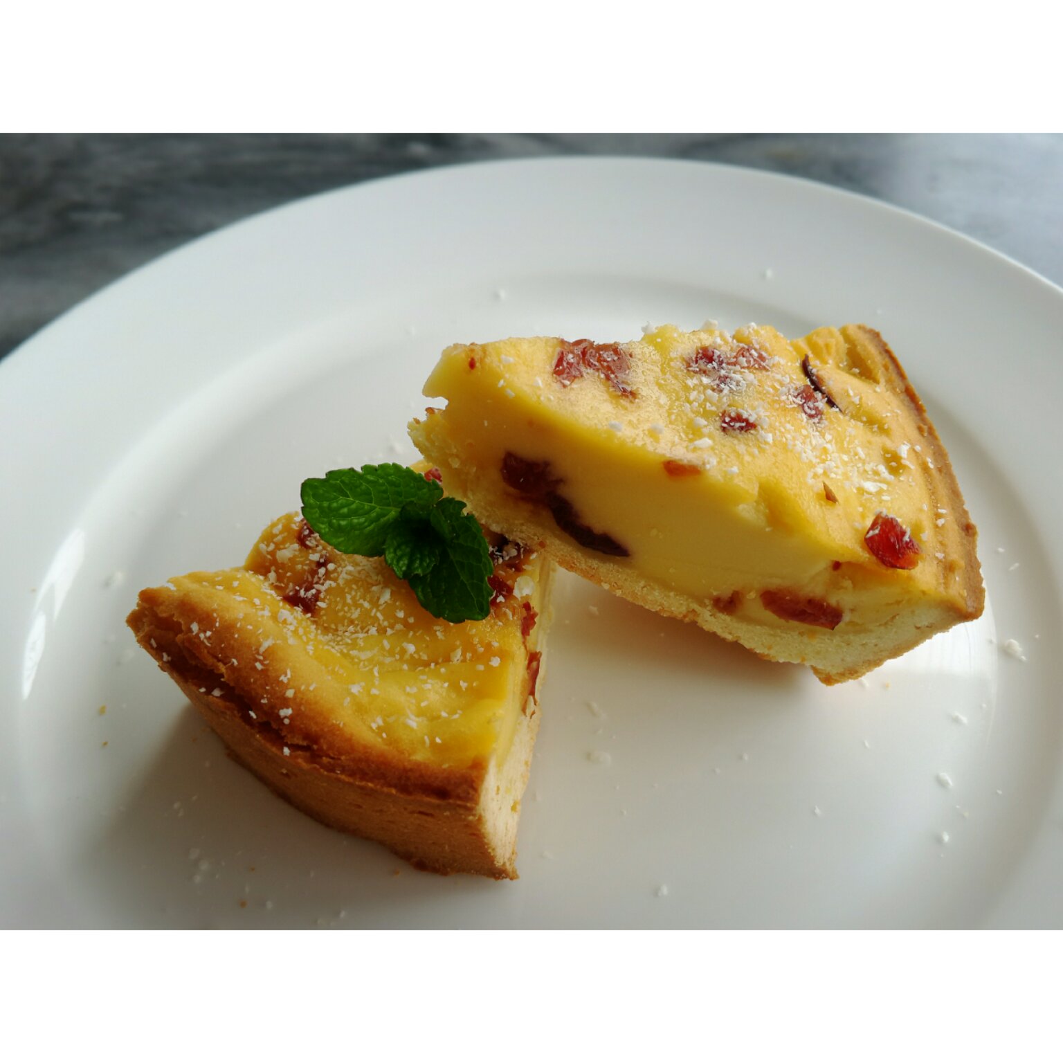 蔓越莓椰香芝士派