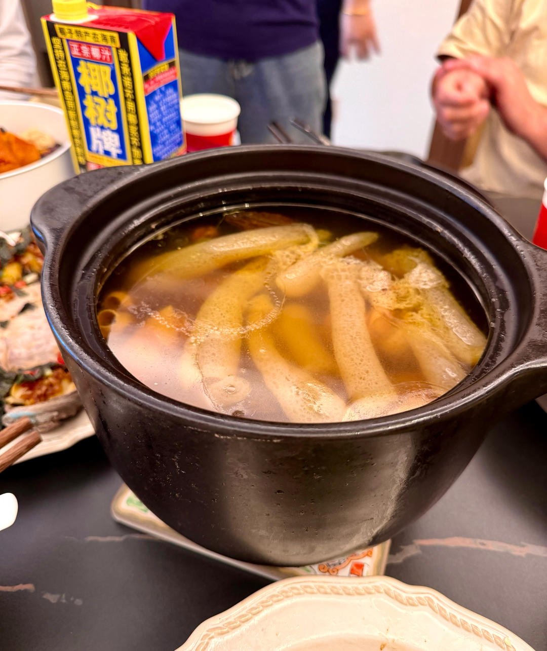 羊肚菌竹荪鸡汤