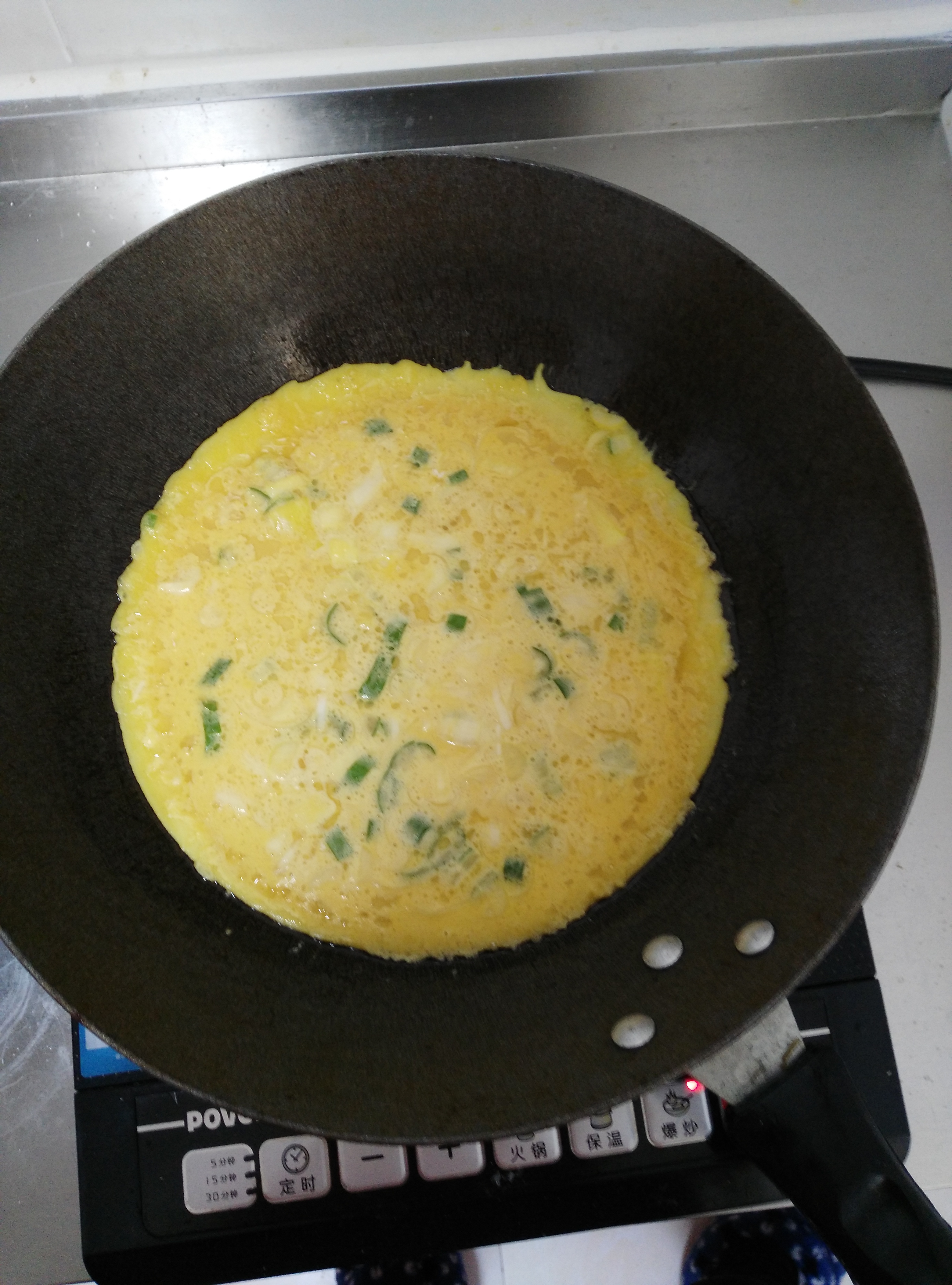 葱花鸡蛋饼