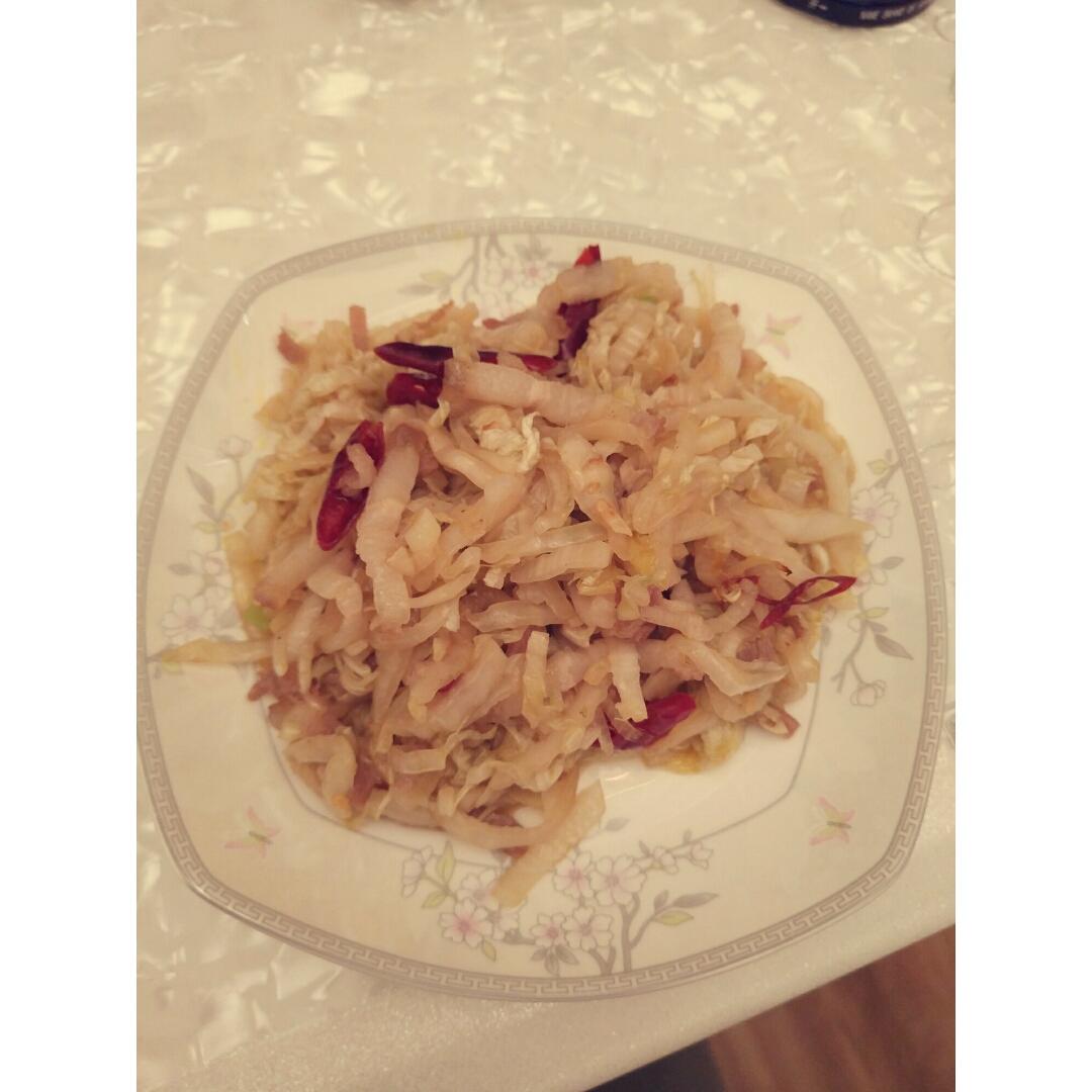 酸菜肉丝