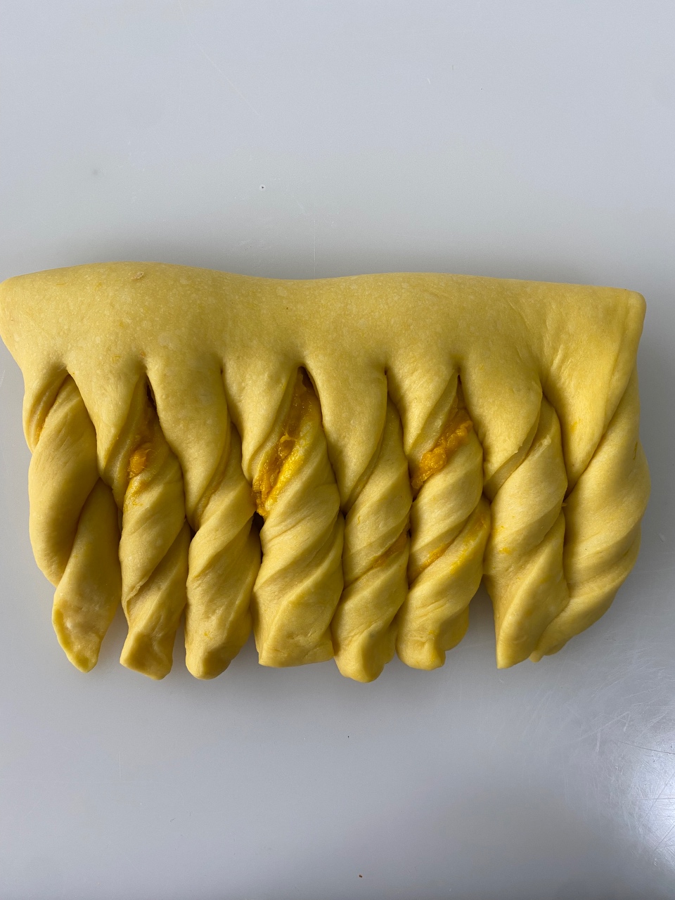 🎃double大伯南瓜（乳酪）吐司|金秋的颜色的做法 步骤13