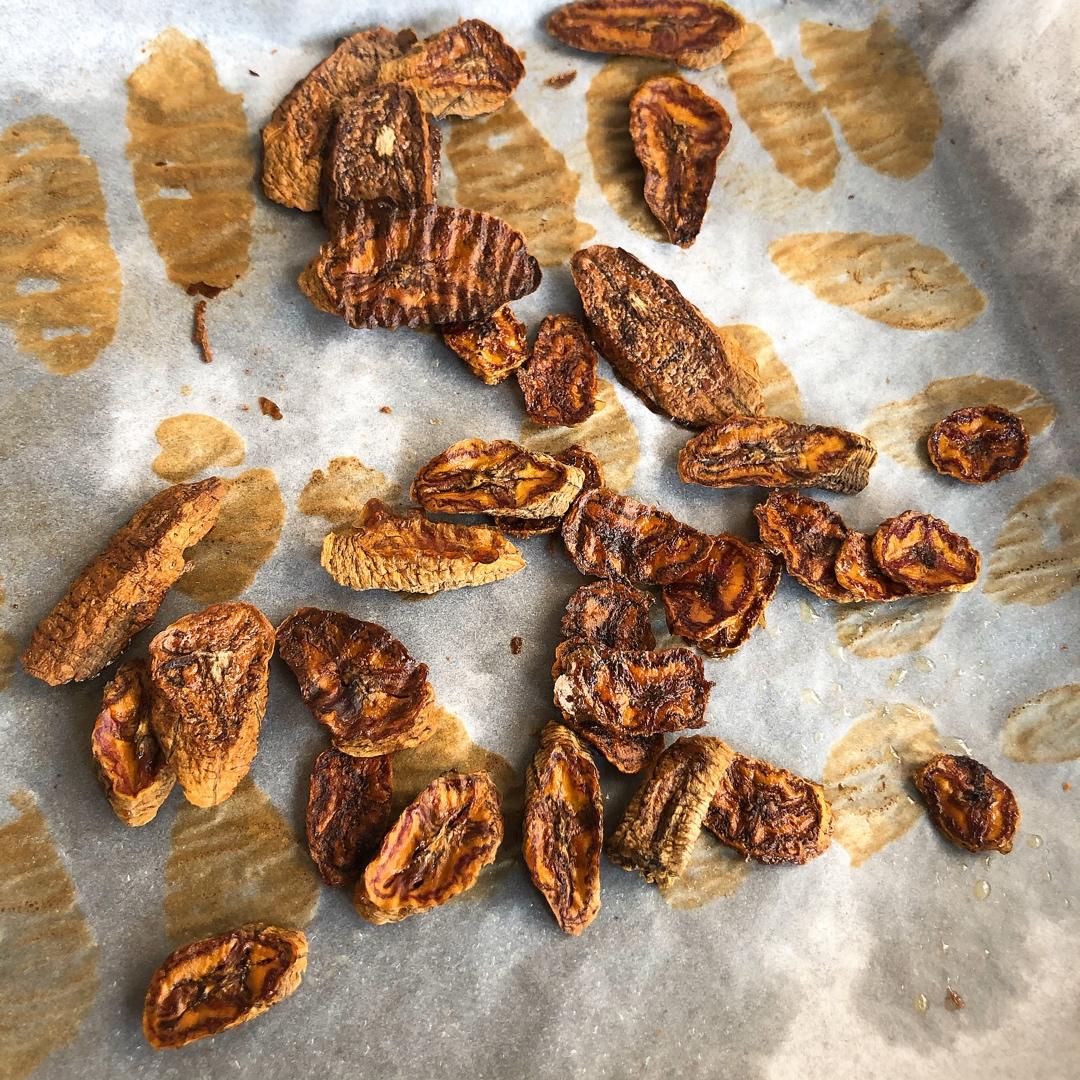 在家轻松制作香蕉片