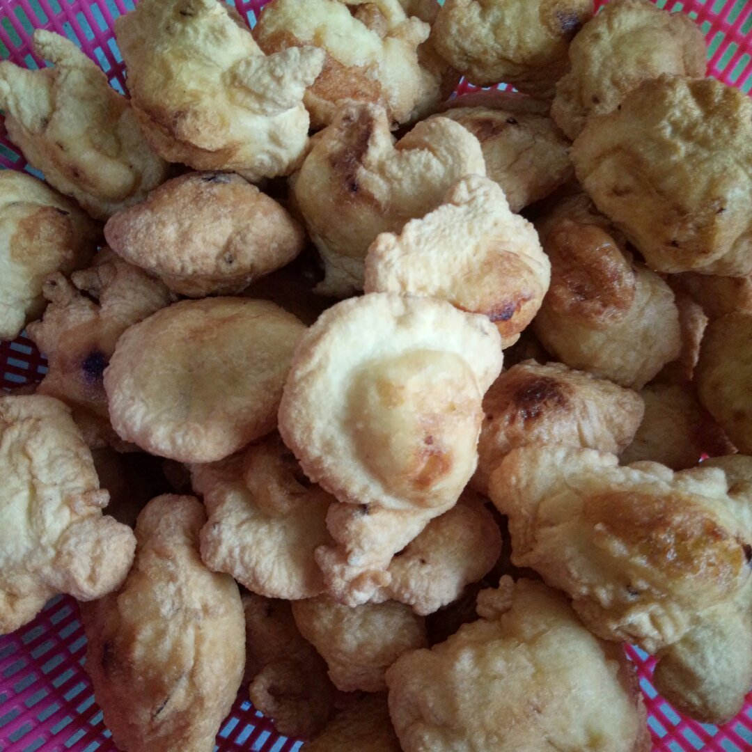 请叫我蛋蛋女神做的炸鸡蛋面泡