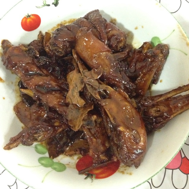 红烧鸭三件
