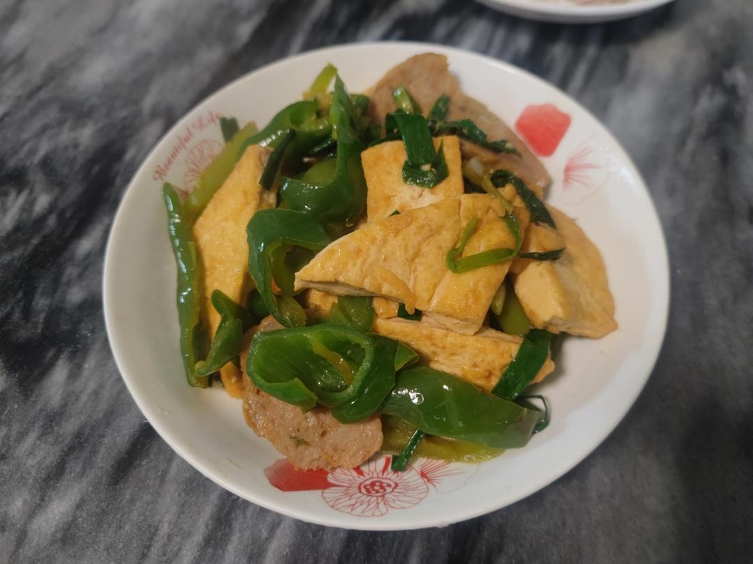 低脂少油版：下饭煎豆腐