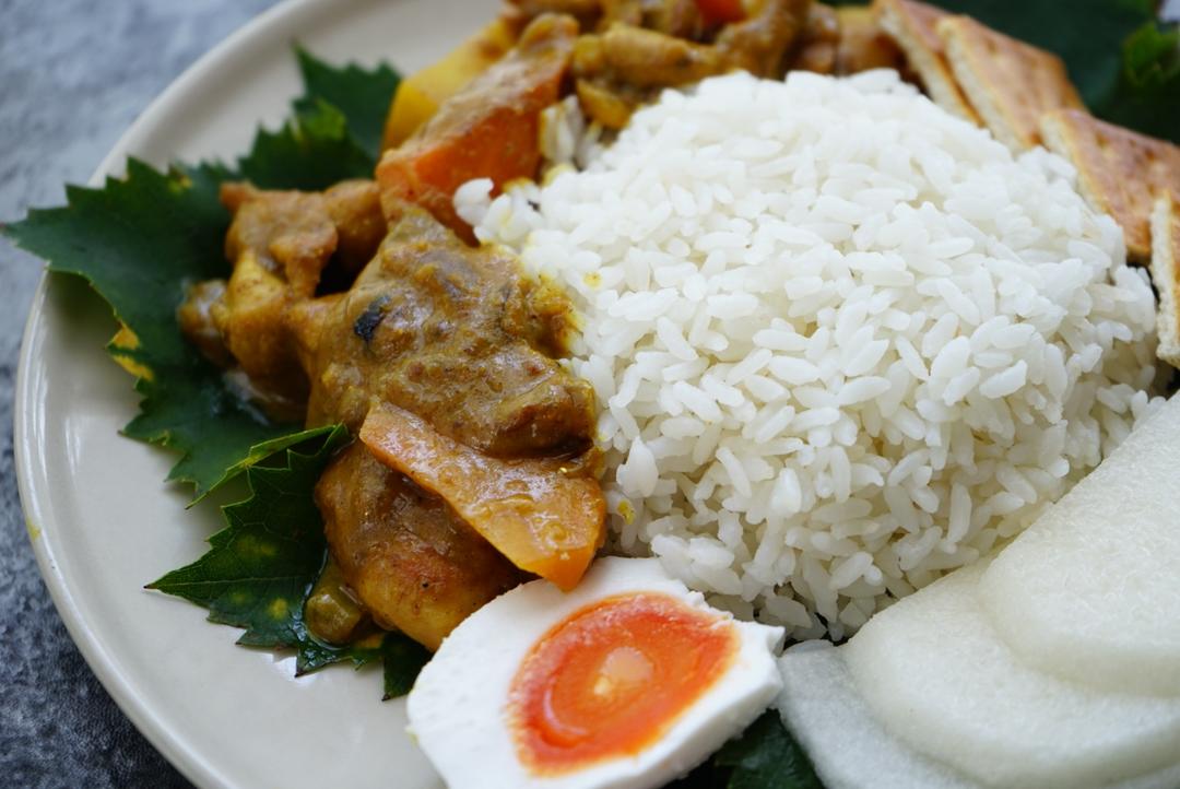 马来咖喱椰浆饭（懒猪改良版）