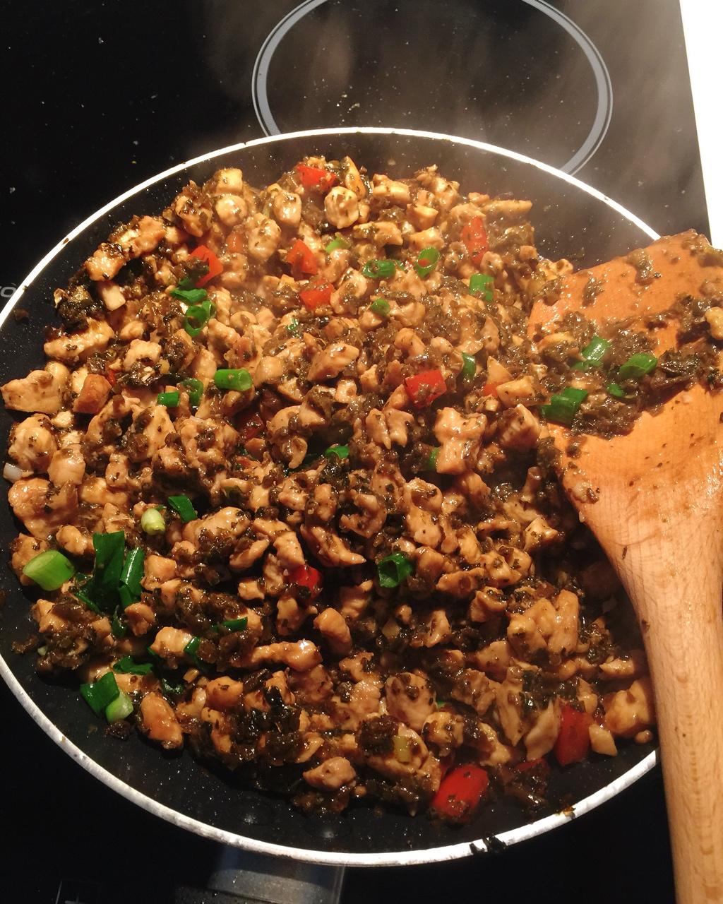 米饭杀手  鸡米芽菜