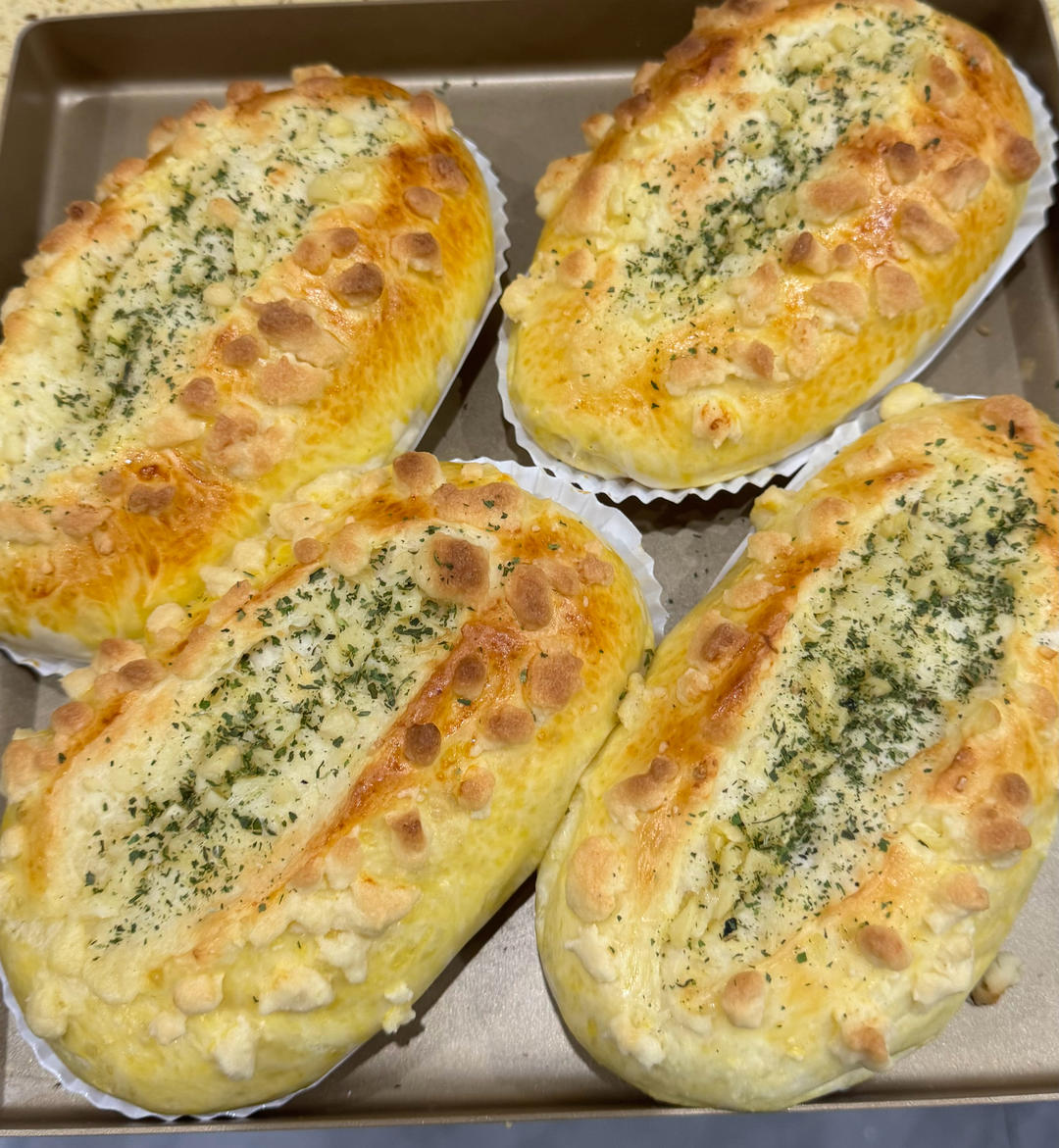山姆同款🍞蒜香奶酪面包 太好吃了吧