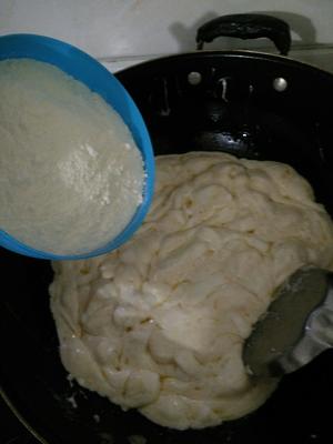 超简单牛扎糖，消耗剩余奶粉的做法 步骤3