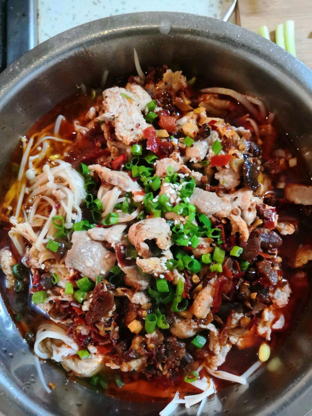 水煮肉片（吃不够的下饭菜）