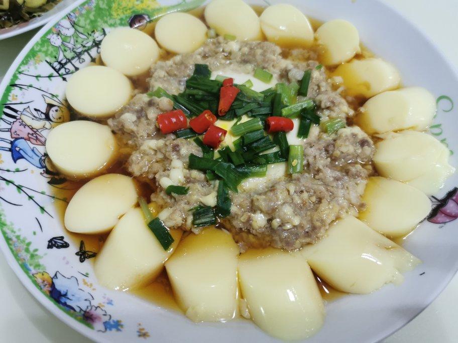 日本豆腐蒸肉沫