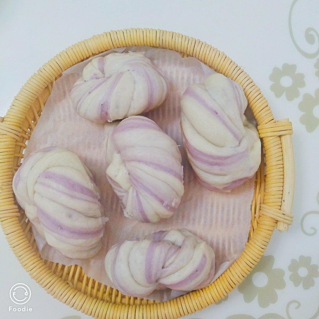 双色花卷（一次发酵）