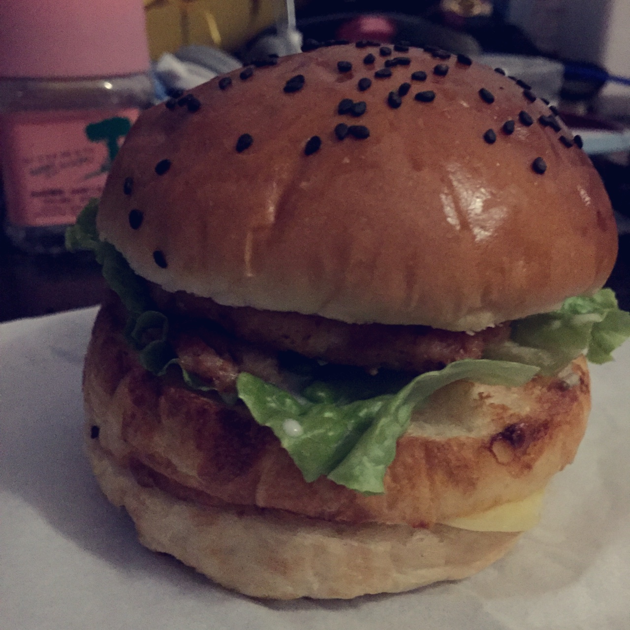 君之“巨无霸”---双层肉饼吉士汉堡