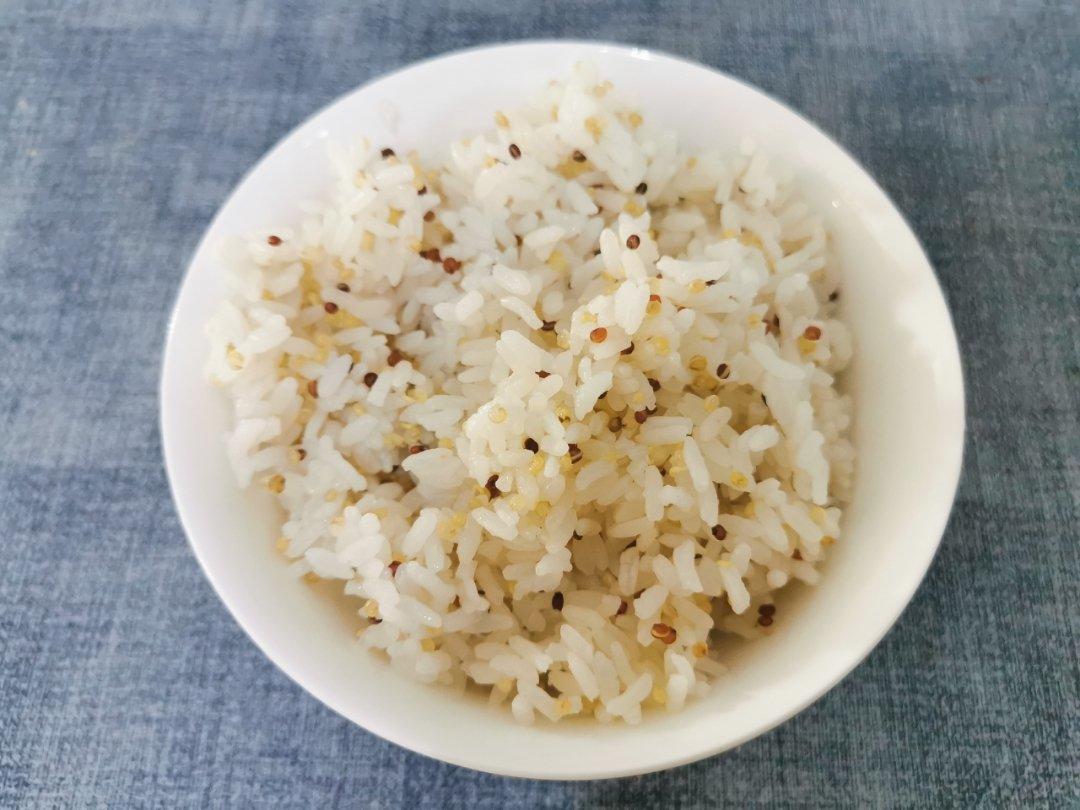 三色藜麦饭