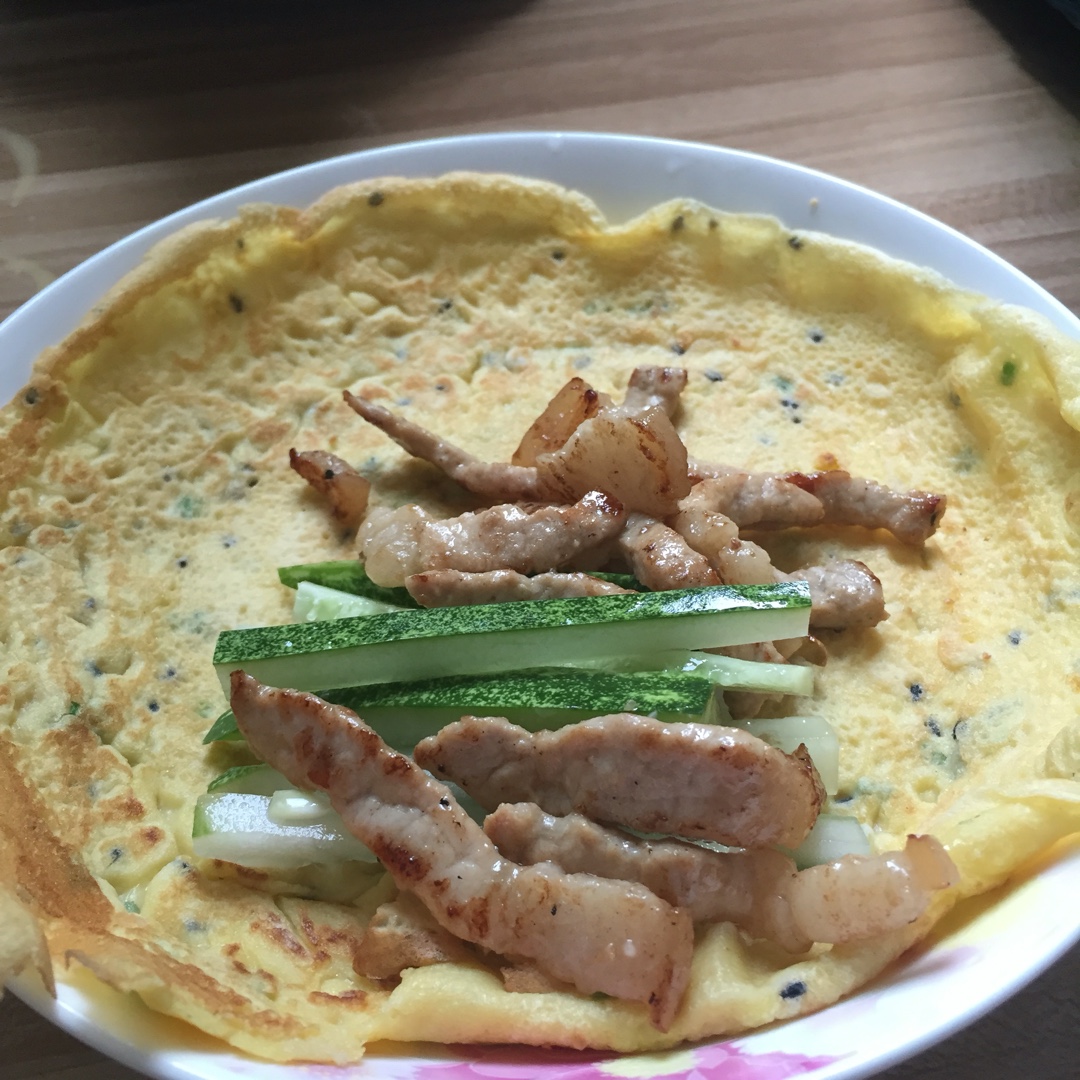 【鸡蛋卷饼】