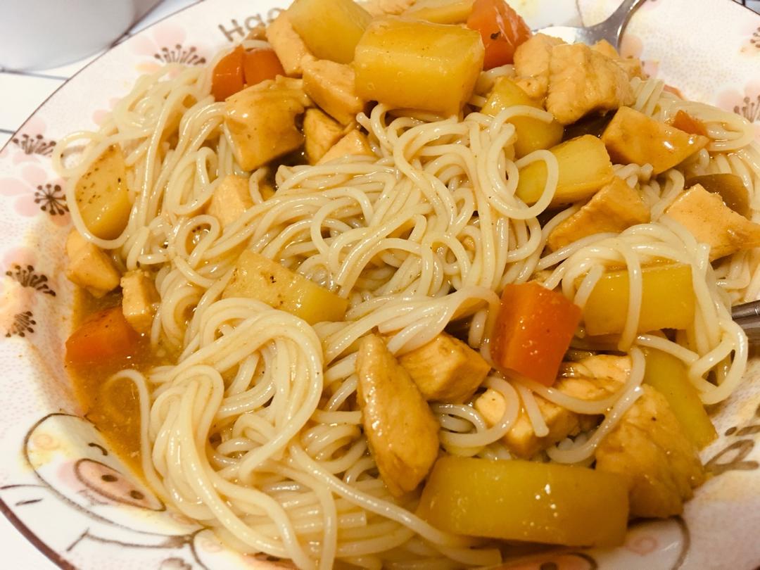 咖喱土豆鸡块