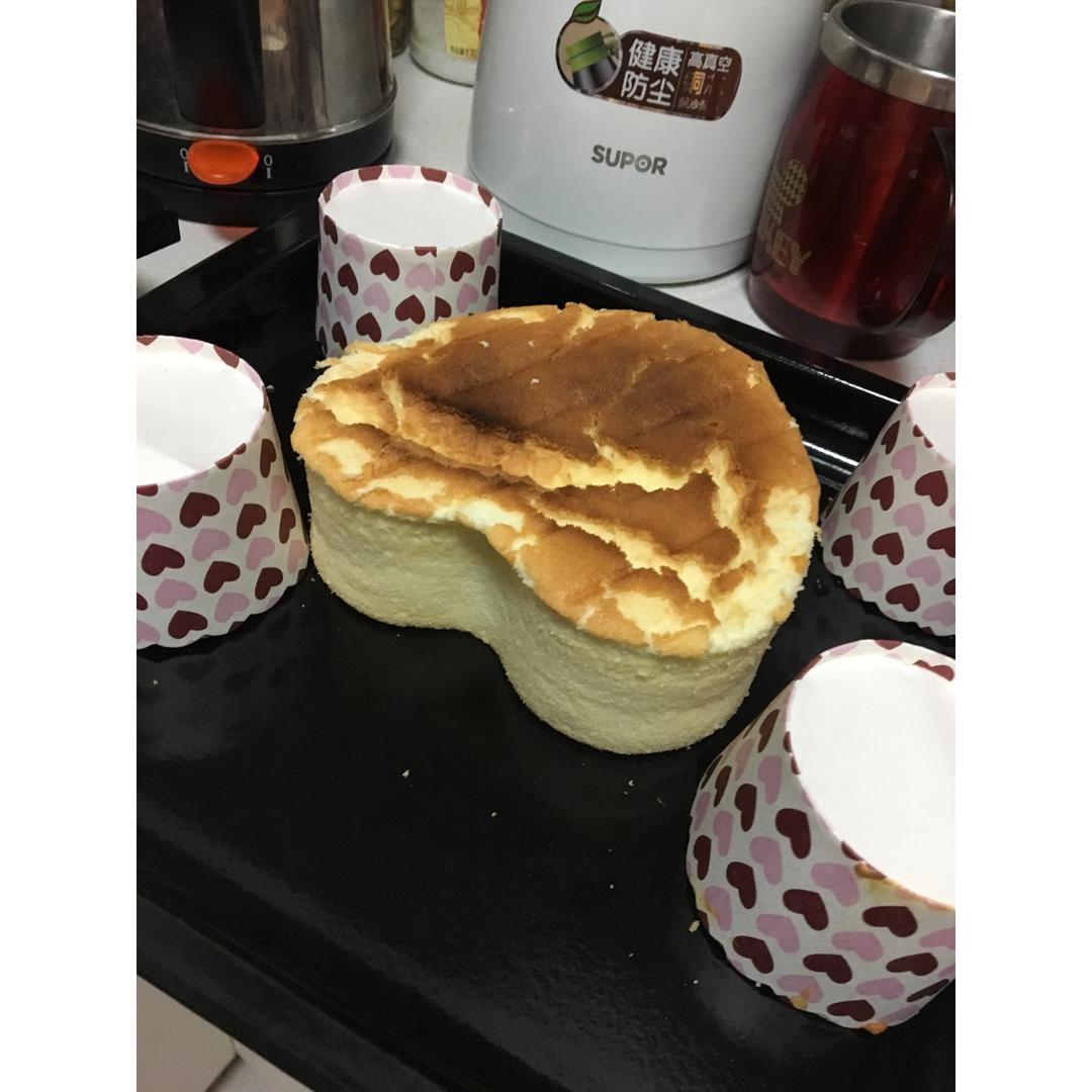 烤箱做蛋糕（戚风蛋糕的做法）