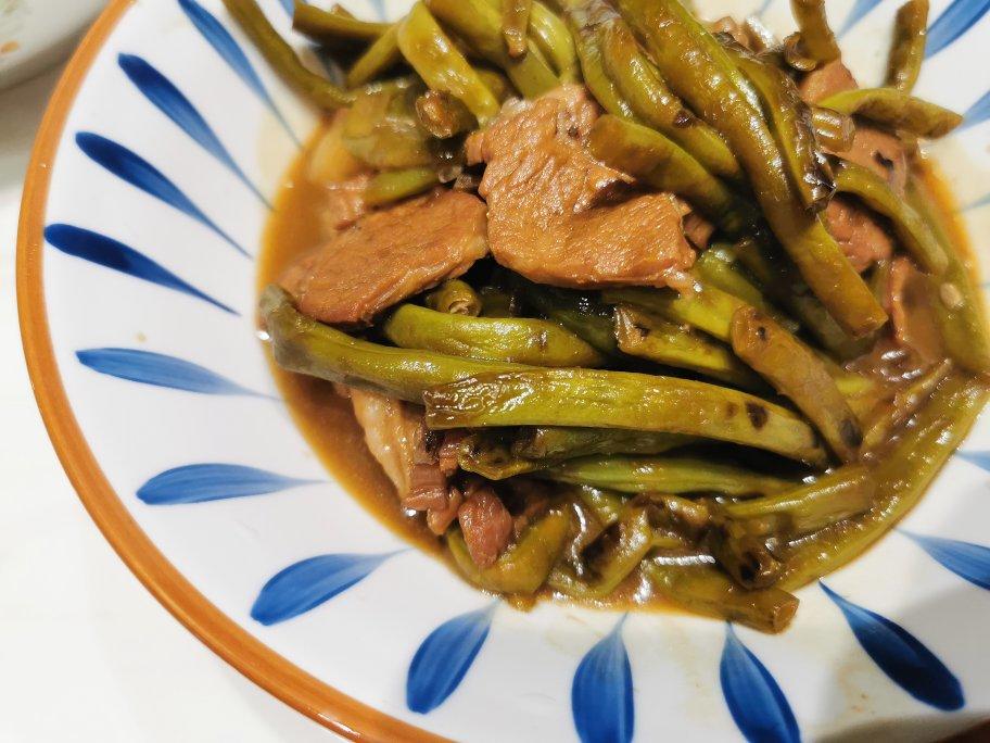 四季豆烧肉