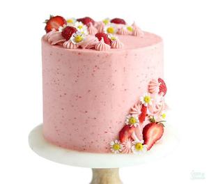 【全网最全合集】搬运🍓漂亮的草莓蛋糕~草莓季装饰灵感图的做法 步骤62