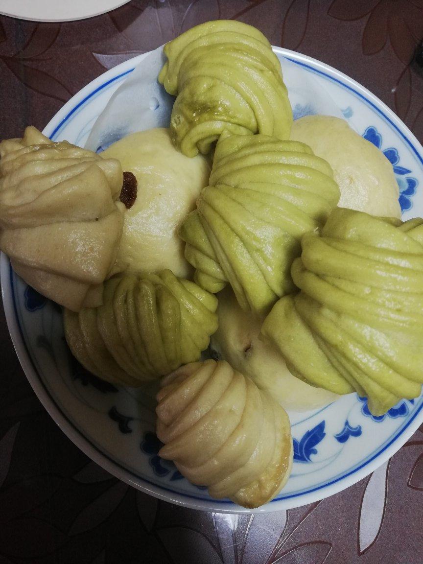 高筋面粉白馒头