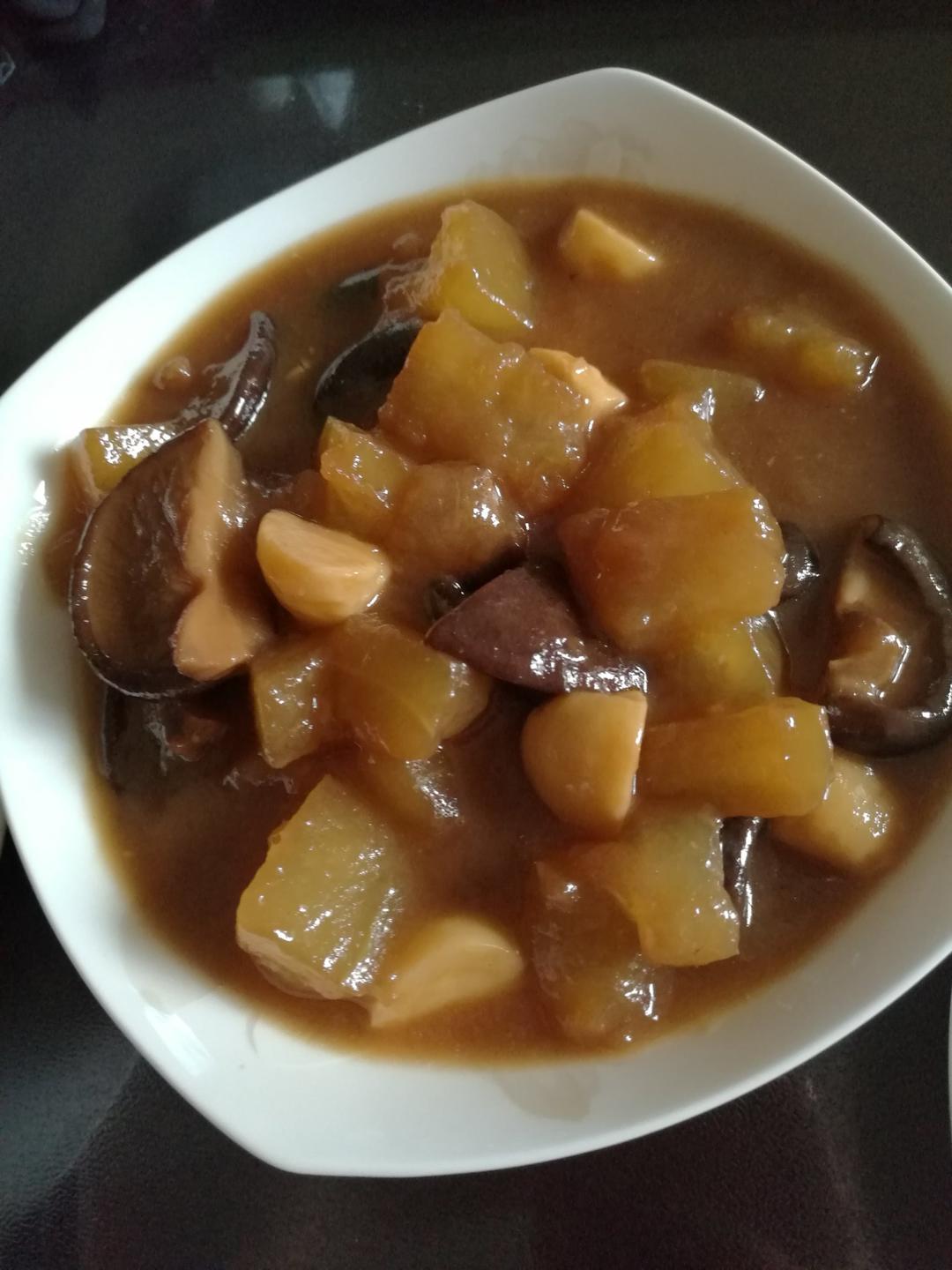 【素烧萝卜】赤酱浓颜 似芋软绵