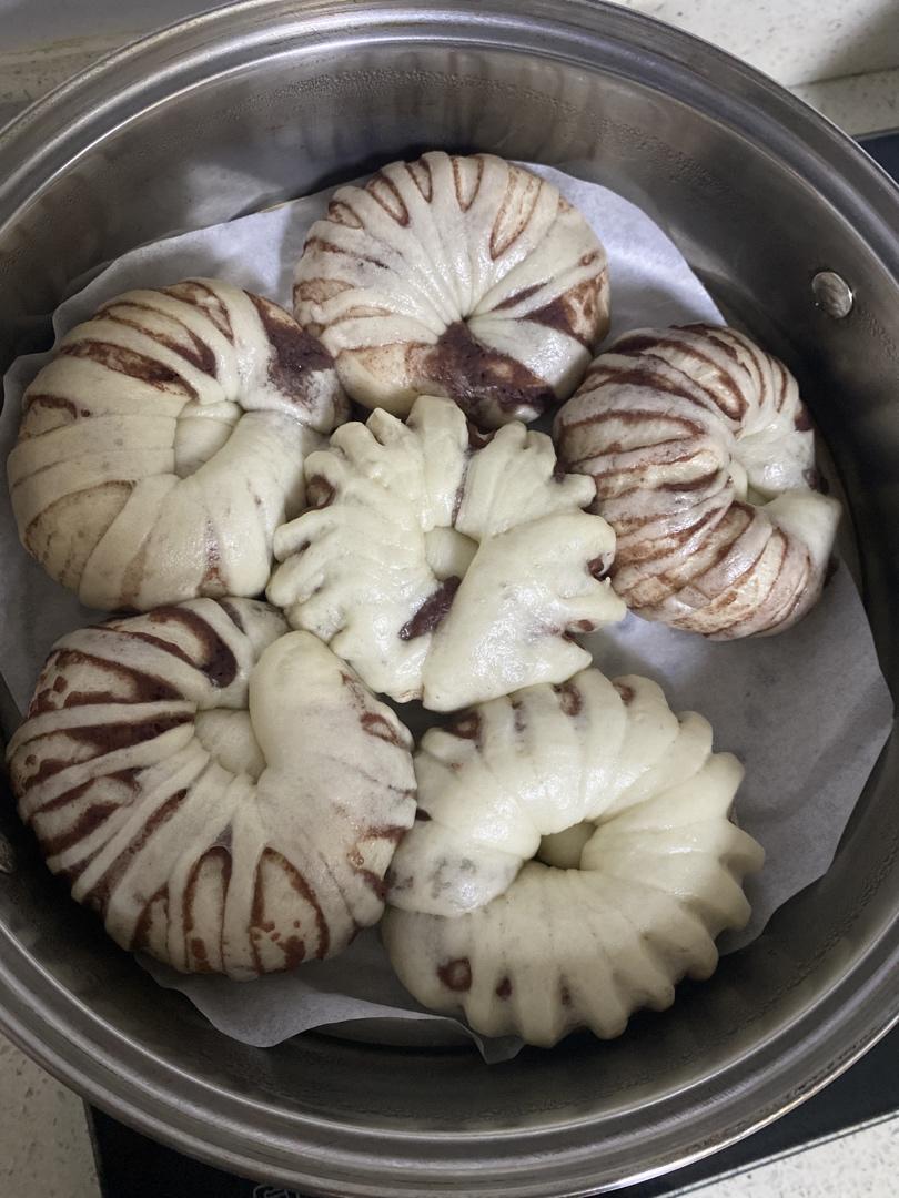 小灯笼豆沙卷 豆沙包 超治愈 一次醒发 附整形细节视频
