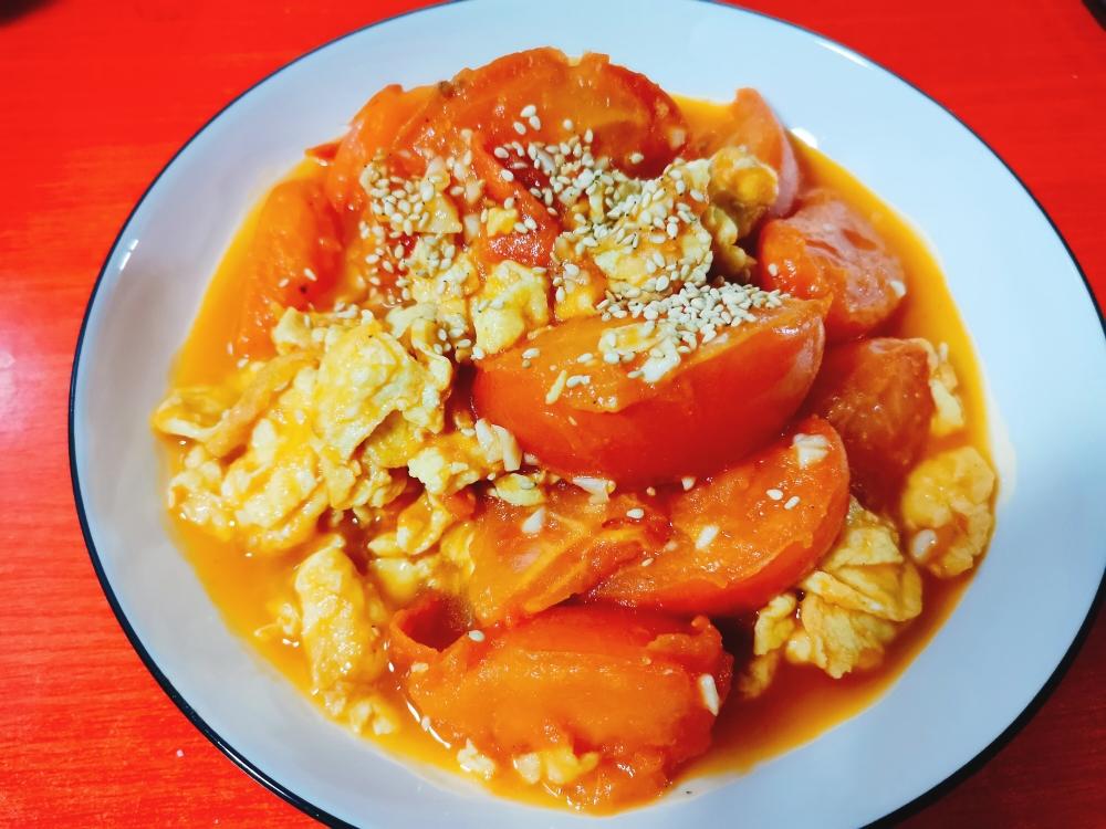 西红柿炒鸡蛋的做法