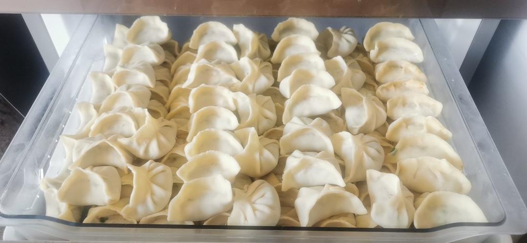 经典的韭菜鸡蛋馅儿饺子 怎么吃都不会腻