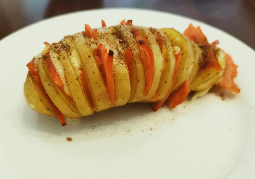 培根风琴土豆片（小吃）