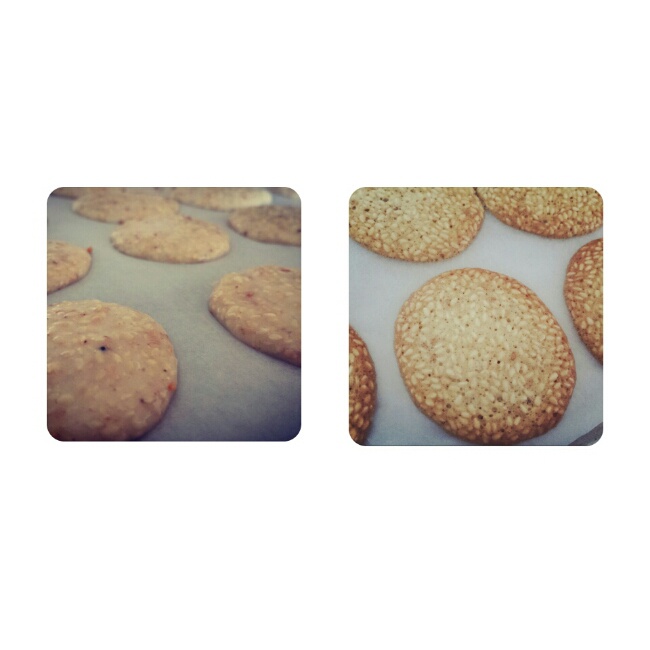 午后茶点——芝麻薄饼