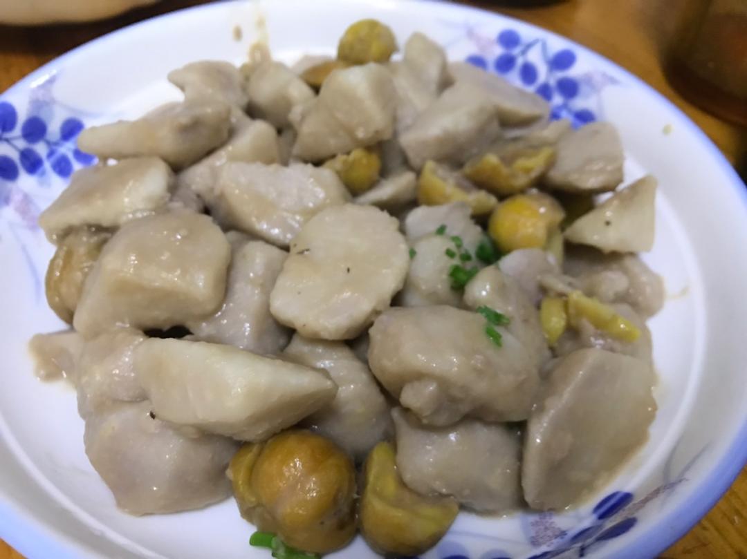 板栗炖芋头