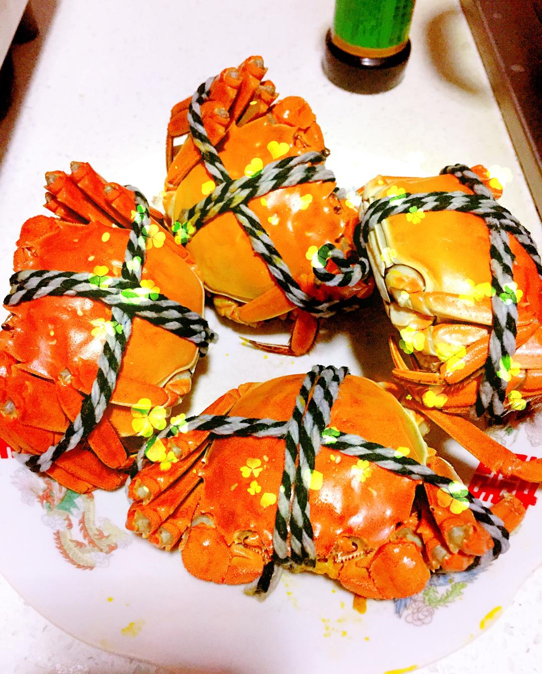 清蒸螃蟹的做法