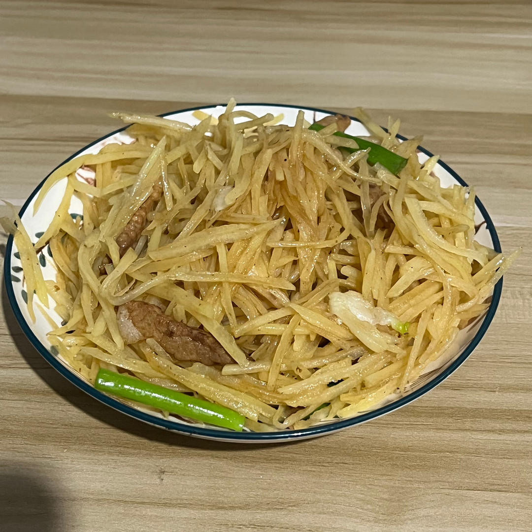土豆炒肉丝