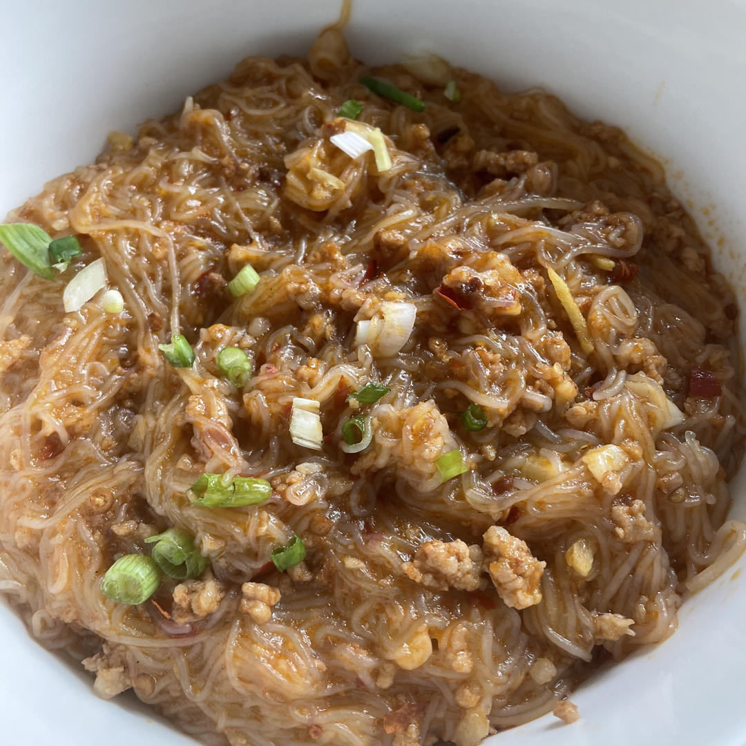 肉末炒粉丝