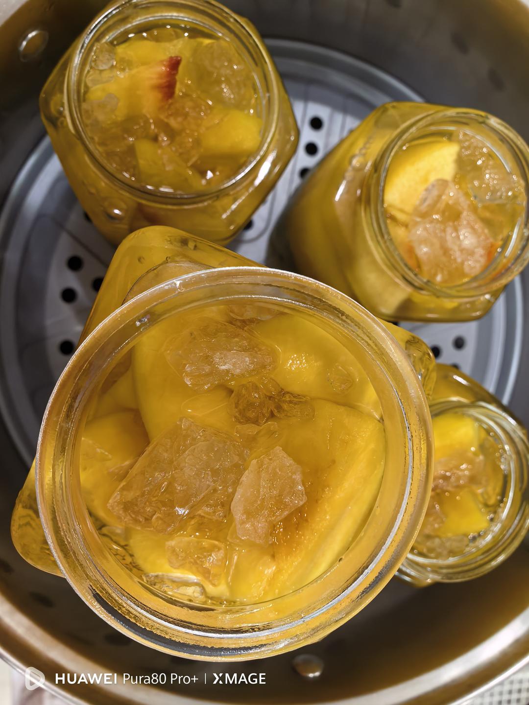 自制黄桃罐头