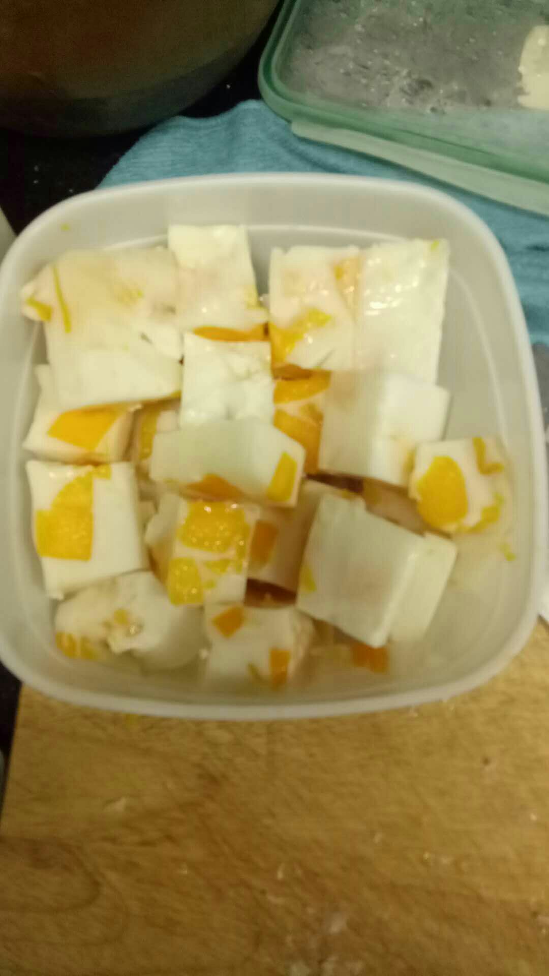 芒果椰汁糕