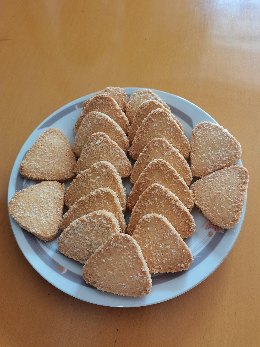酥到掉渣❗️一吃就停不下来的椰蓉饼干