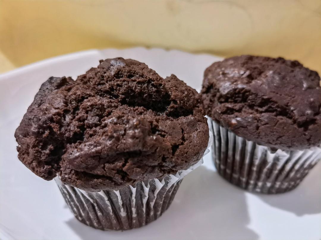在家做巧克力蘑菇头麦芬蛋糕🍫