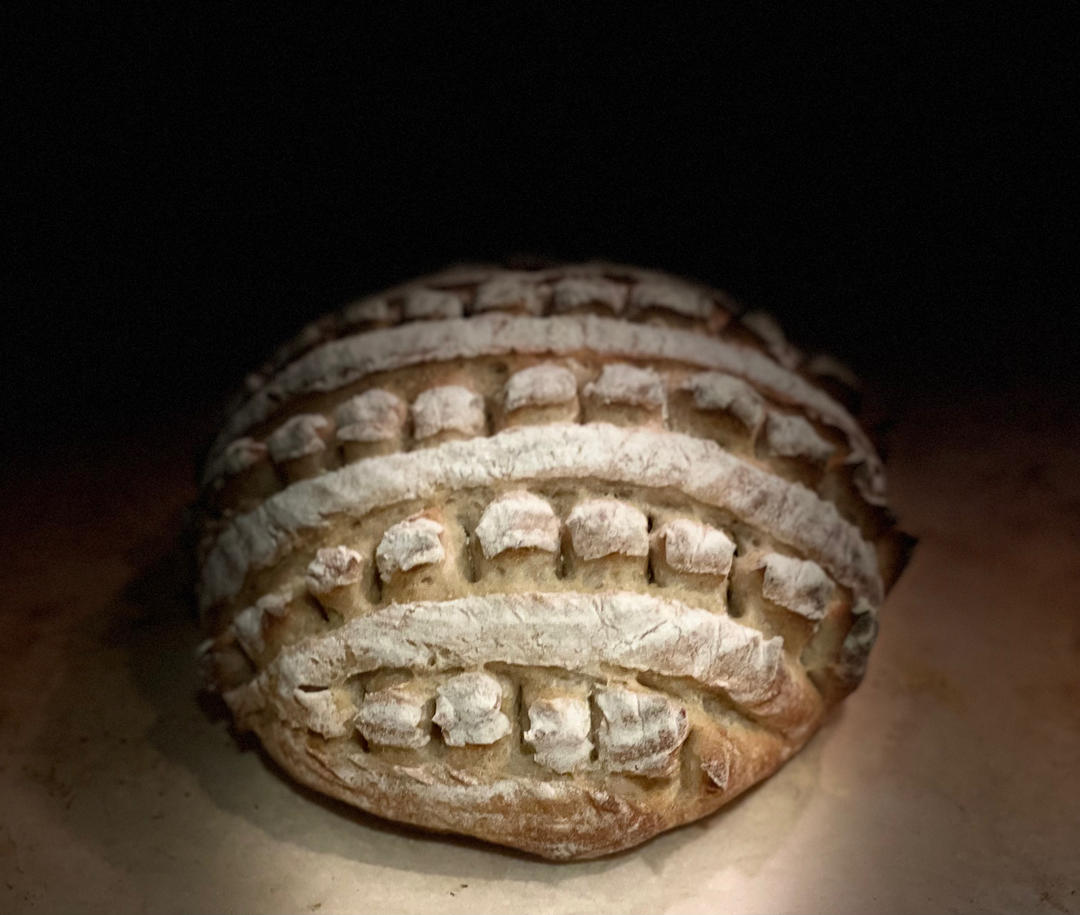 全麦核桃乡村面包