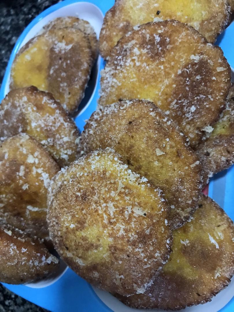 雪花南瓜饼