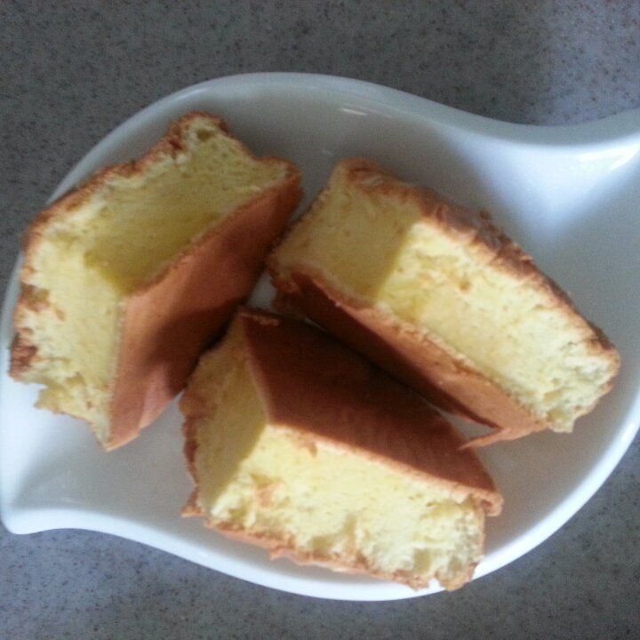 6寸原味戚风蛋糕