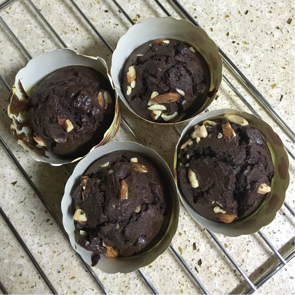 浓情巧克力摩卡马芬<Chocolate Espresso Muffins>