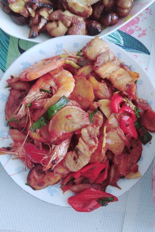 干锅土豆片