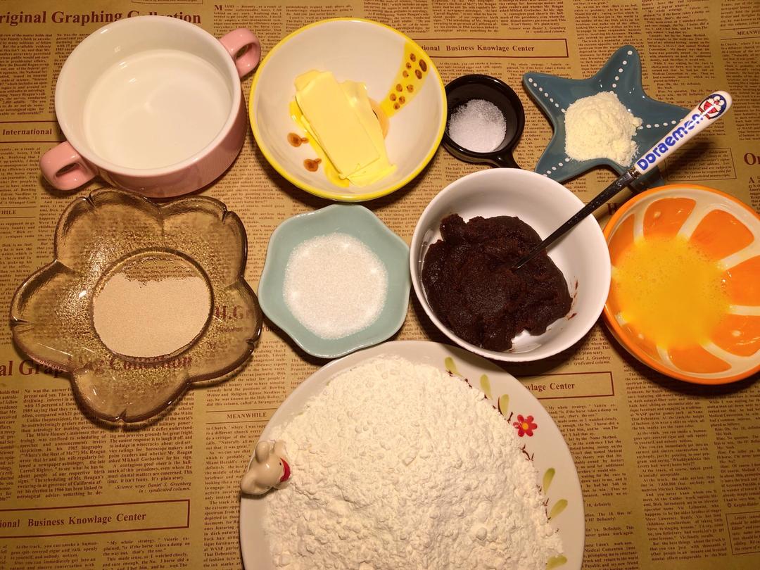 纯奶手撕吐司的做法 步骤1