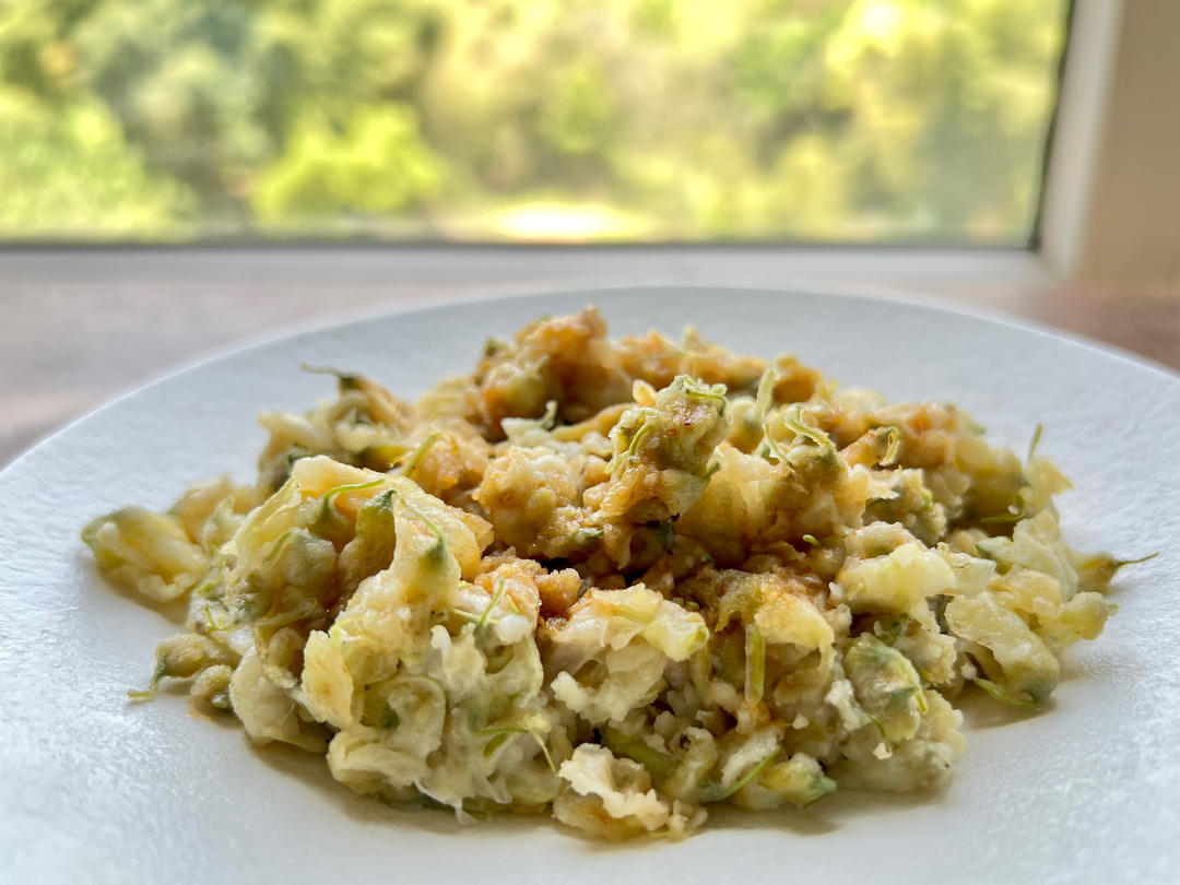 春季时令菜之蒸槐花