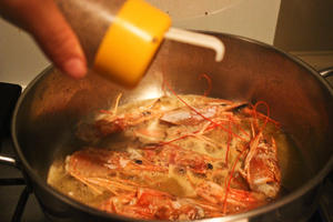 小龙虾烩饭--Risotto con Crema di Gamberi的做法 步骤8