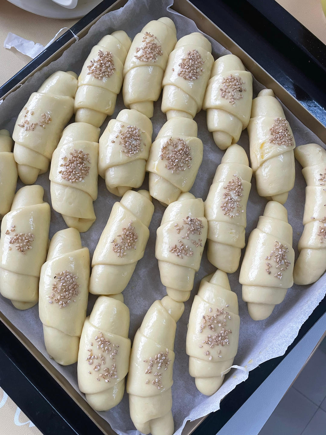 牛奶面包卷（直接法）